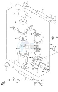 DF 115A drawing Trim Cylinder