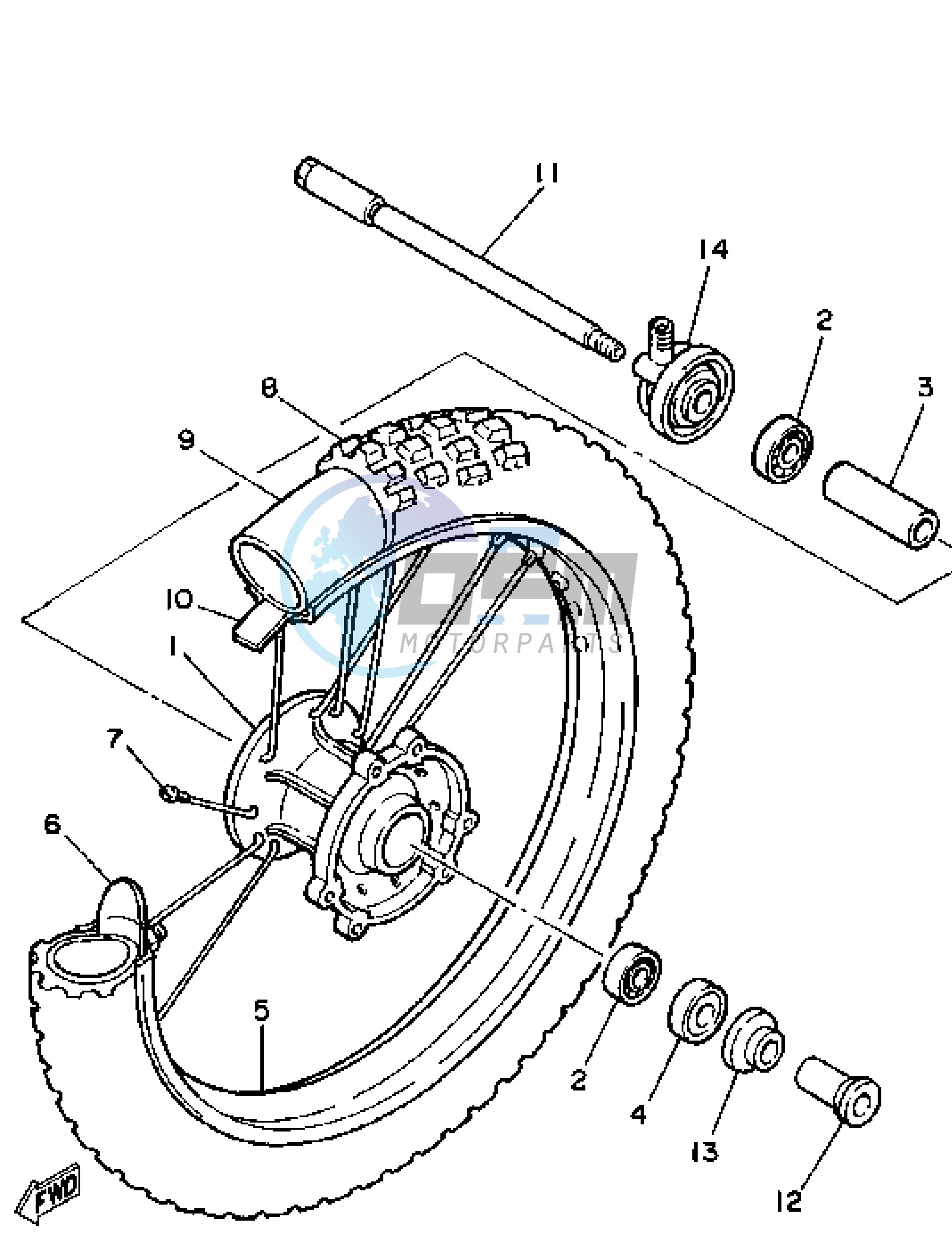 FRONT WHEEL