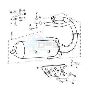 TKR UBA BE drawing EXHAUST