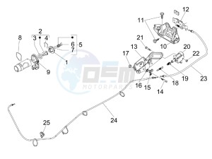 GTV 300 4T 4V ie Touring (USA) USA drawing Locks