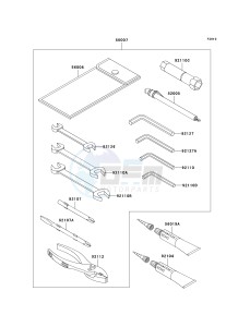 VN 1500 L [VULCAN 1500 NOMAD FI] (L5) [VULCAN 1500 NOMAD FI] drawing OWNERS TOOLS