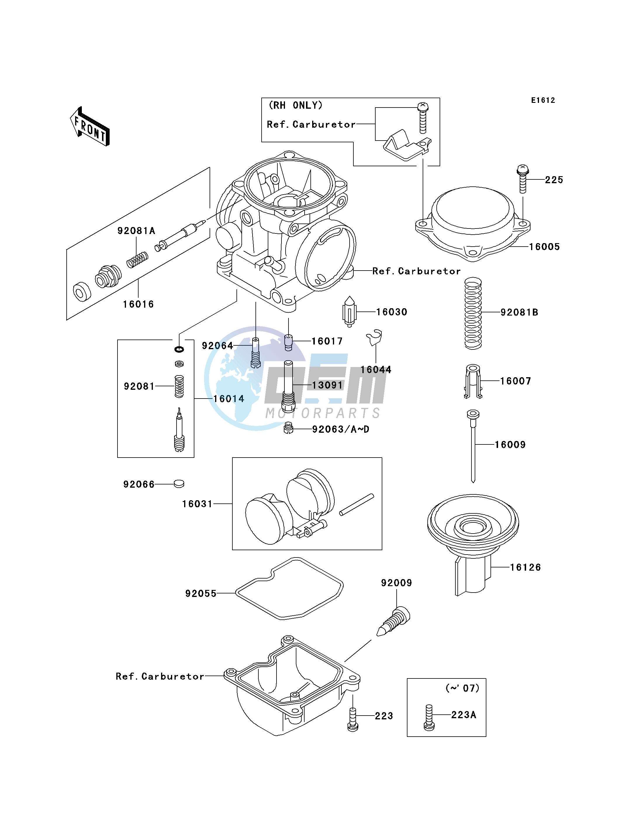 CARBURETOR PARTS