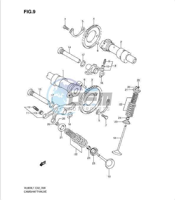 CAMSHAFT - VALVE