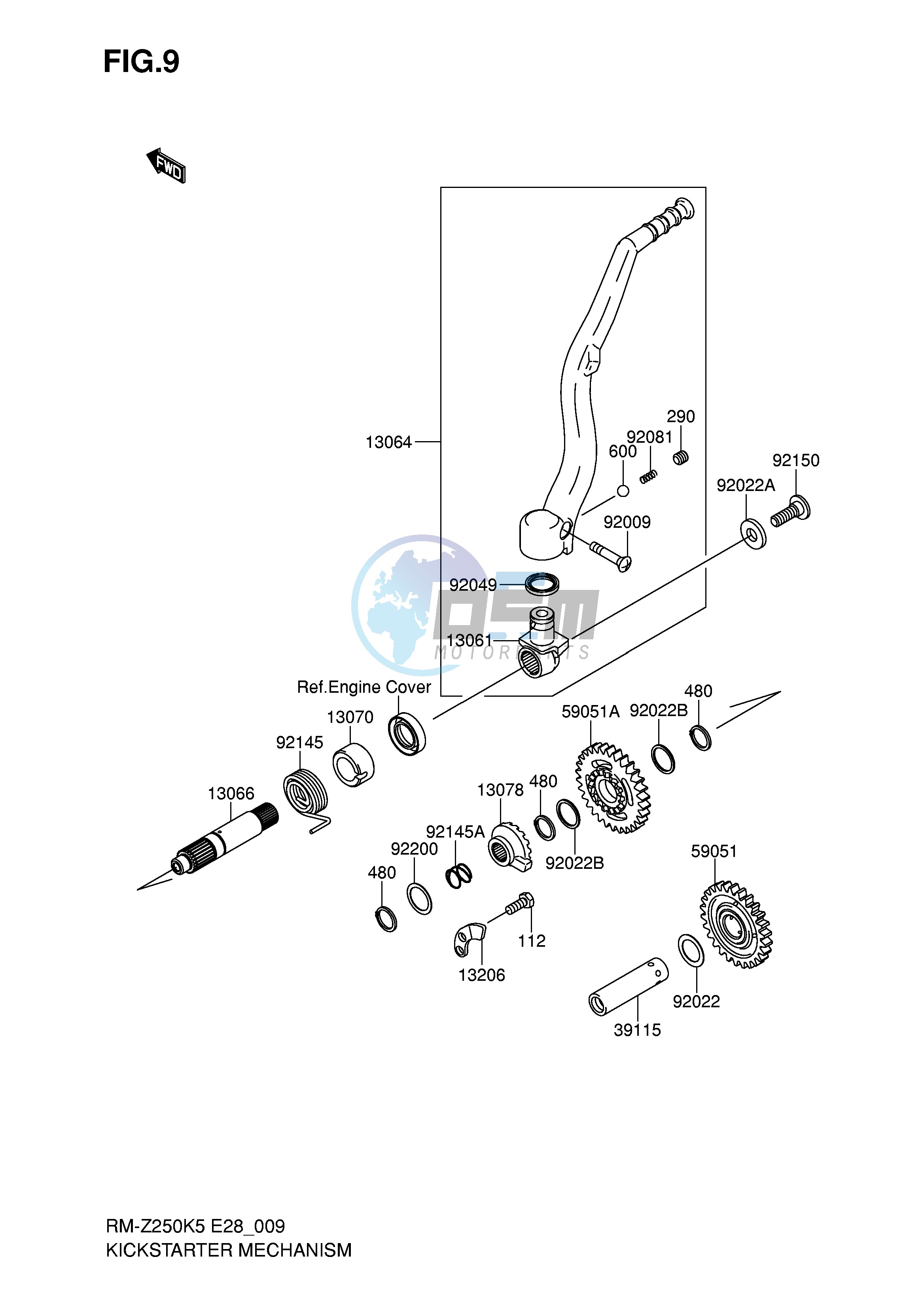 KICKSTARTER MECHANISM