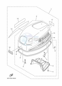 40XMHL drawing TOP-COWLING