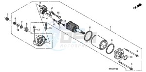 CB600FAC drawing STARTING MOTOR