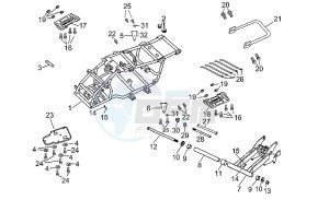 Quasar 125-180 drawing Frame