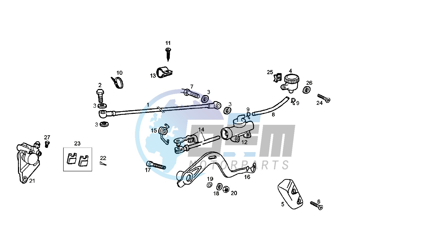 REAR BRAKING SYSTEM