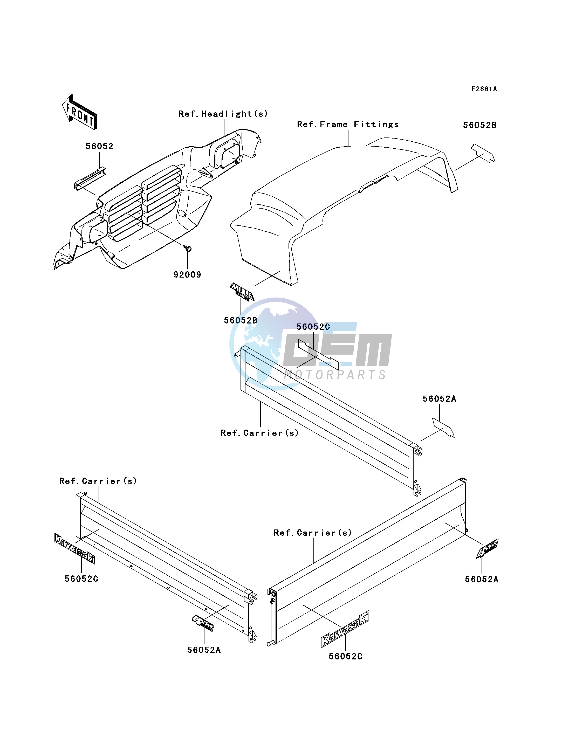 DECALS-- KAF620-E3 - E5- -