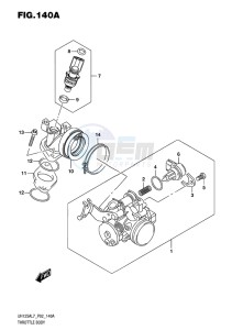 UH125 ABS BURGMAN EU drawing THROTTLE BODY