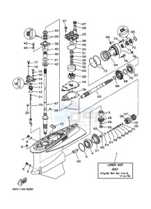 Z250FETOL drawing LOWER-CASING-x-DRIVE-1