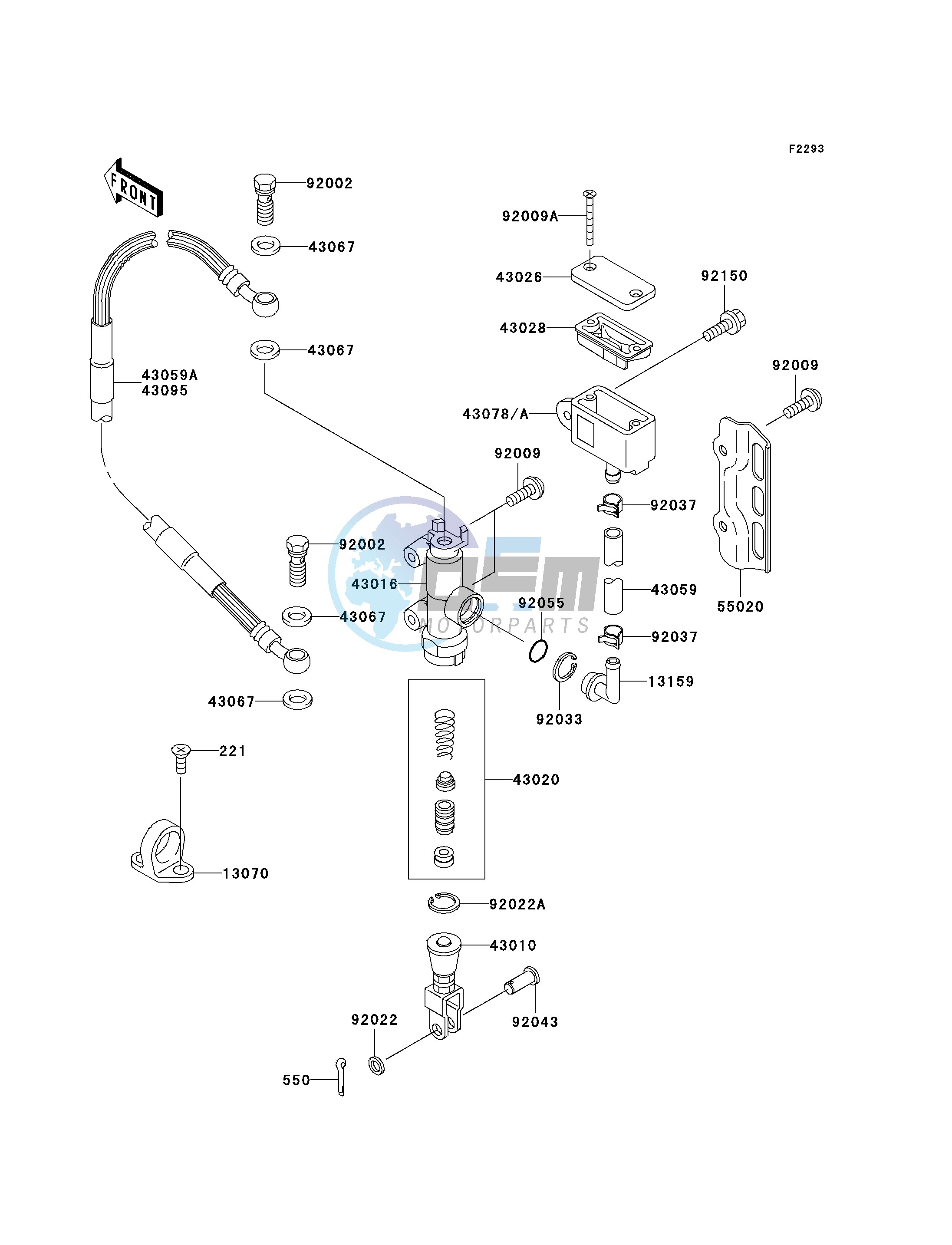 REAR MASTER CYLINDER