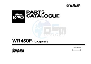 WR450F (1DXA) drawing .1-Front-Page