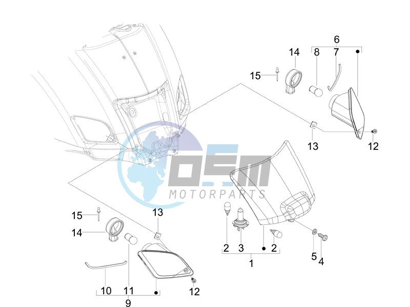 Tail light - Turn signal lamps