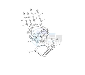 XT Z TENERE 660 drawing CYLINDER