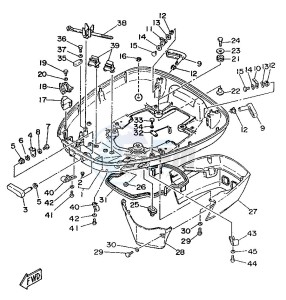 200AET drawing BOTTOM-COWLING