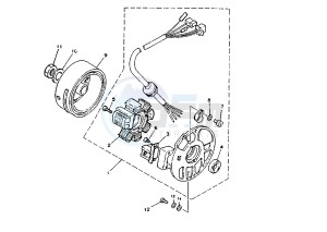 YM BREEZE 50 drawing GENERATOR