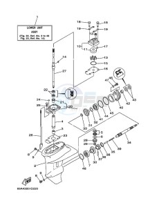 F15PLRD drawing PROPELLER-HOUSING-AND-TRANSMISSION-1