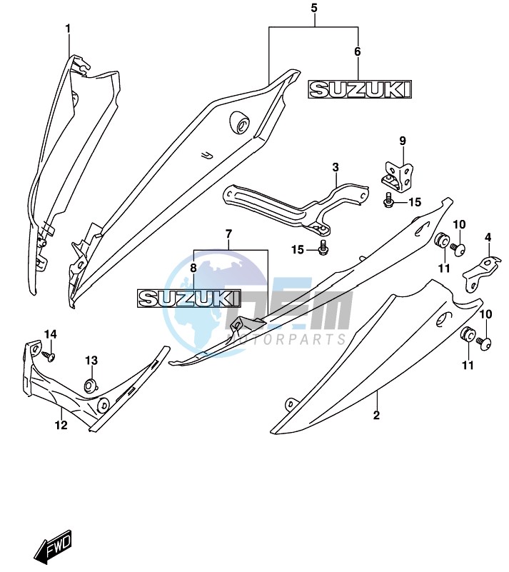 UNDER COWLING (GSX-S1000AZL8 E21)