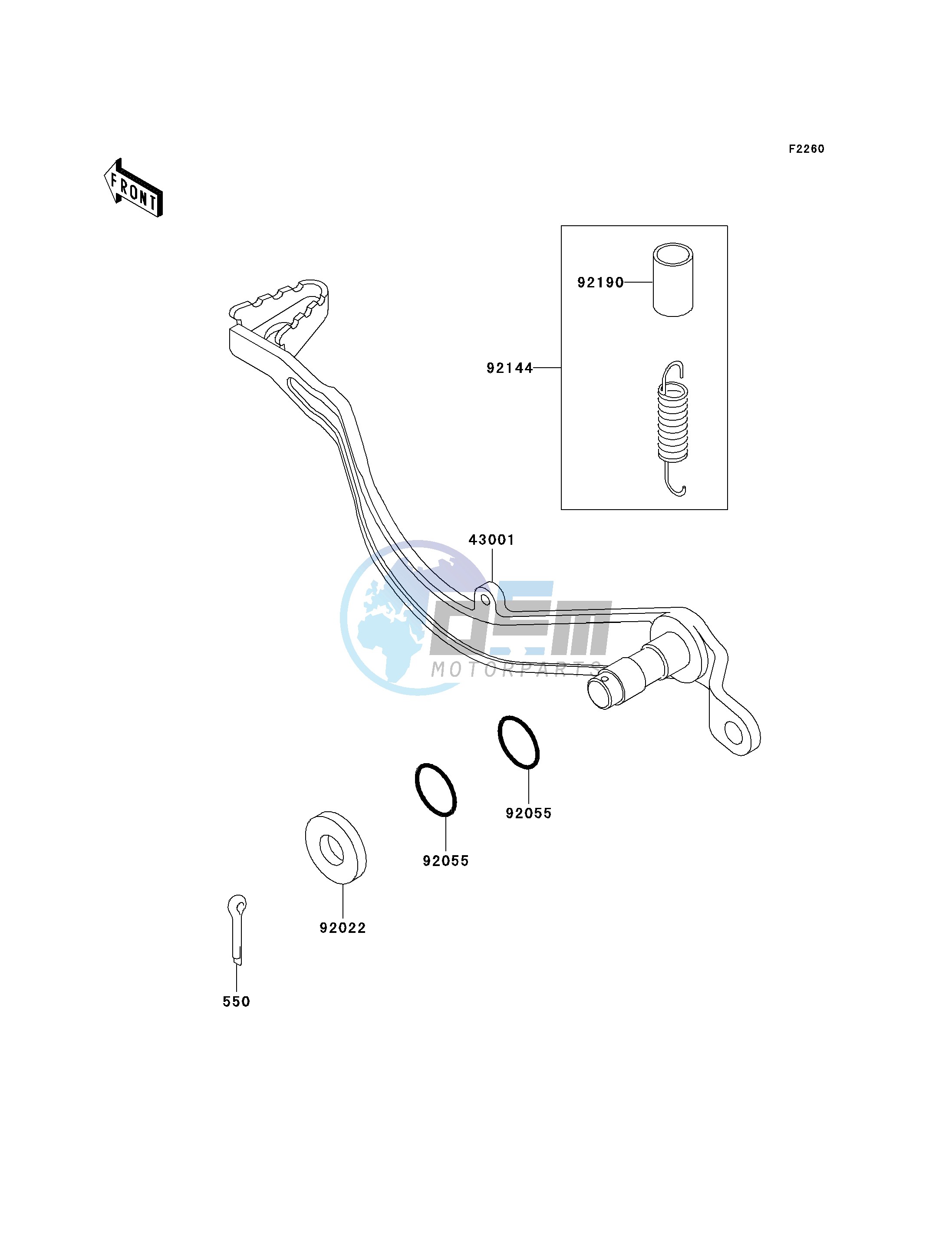 BRAKE PEDAL