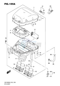 GSX-1300R ABS HAYABUSA EU drawing AIR CLEANER