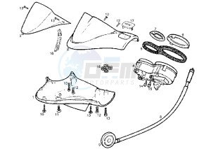 PREDATOR O2 - 50 cc drawing SPEEDOMETER