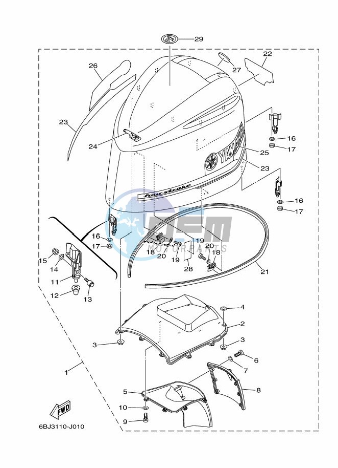 FAIRING-UPPER