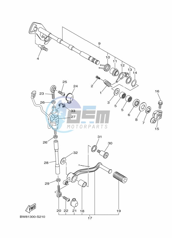 SHIFT SHAFT