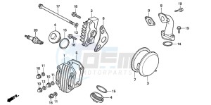 C90M drawing CYLINDER HEAD COVER