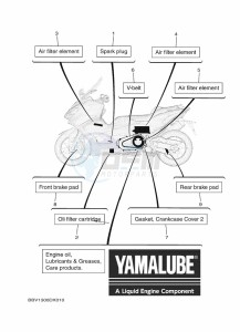 XP560D TMAX TECH MAX (BBW1) drawing FRONT FORK