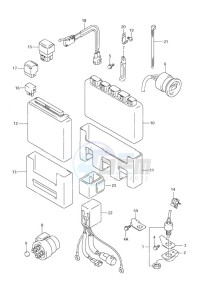 DF 70 drawing Engine Control Unit