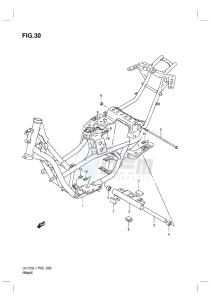 UH125 BURGMAN EU drawing FRAME