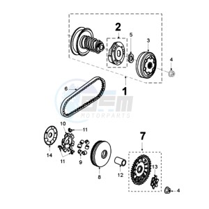 FIGHT LZ SP2 drawing CLUTCH