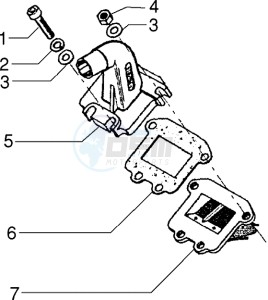 Eaglet 50 drawing Carburettor