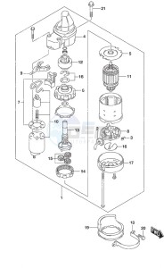 DF 40A drawing Starting Motor