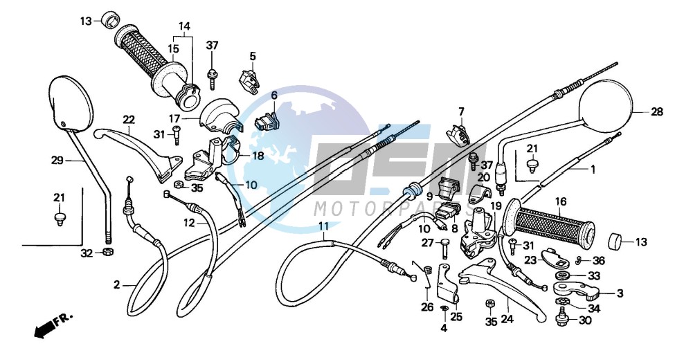 HANDLE LEVER/SWITCH/CABLE