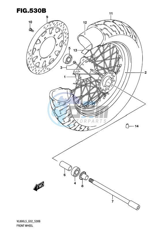 FRONT WHEEL