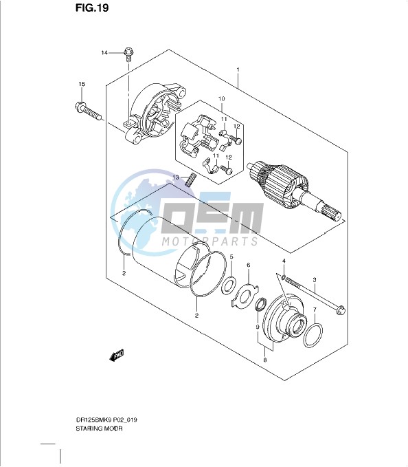 STARTING MOTOR