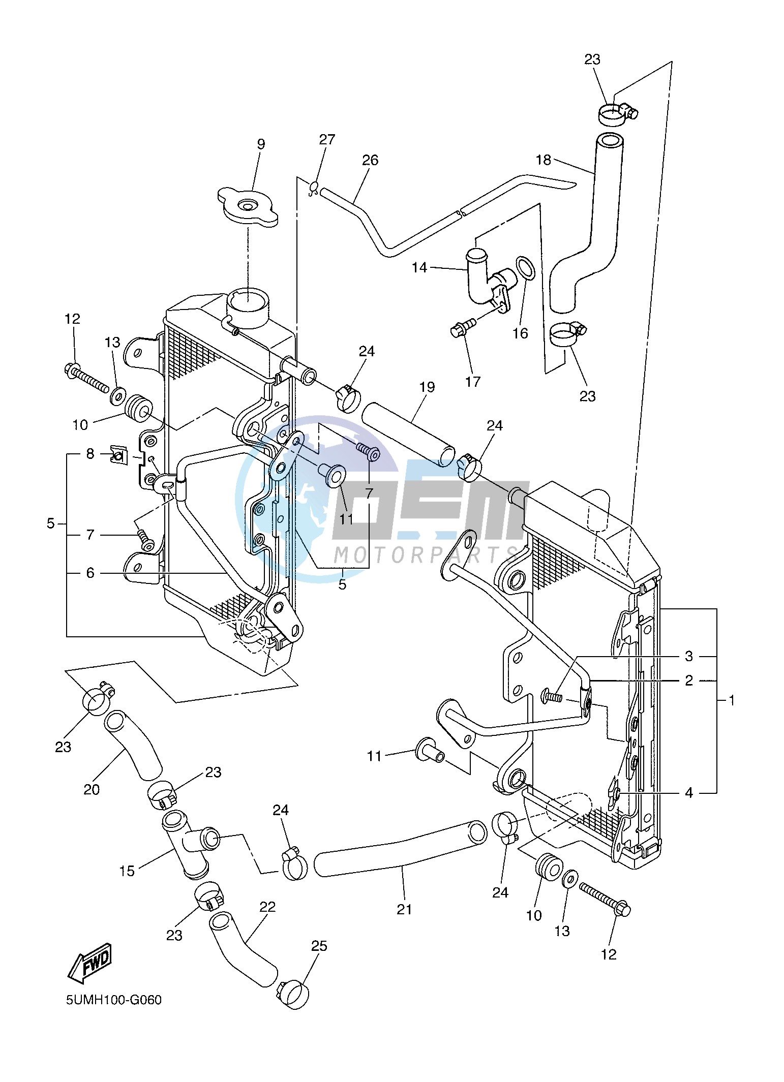 RADIATOR & HOSE