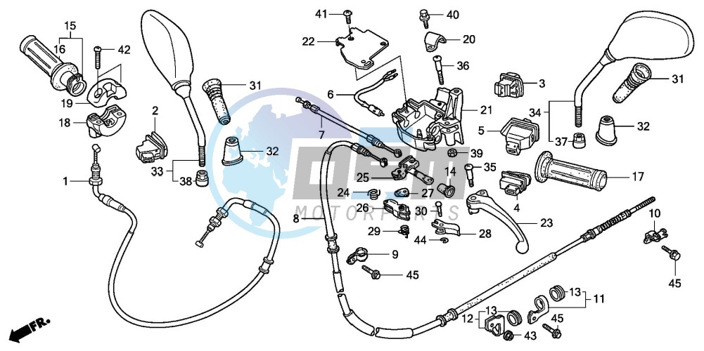 HANDLE LEVER/SWITCH/CABLE