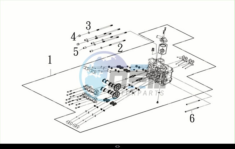 CYLINDER HEAD ASSY / MAXSYM TL 508 (TL50W2-EU) (M2)