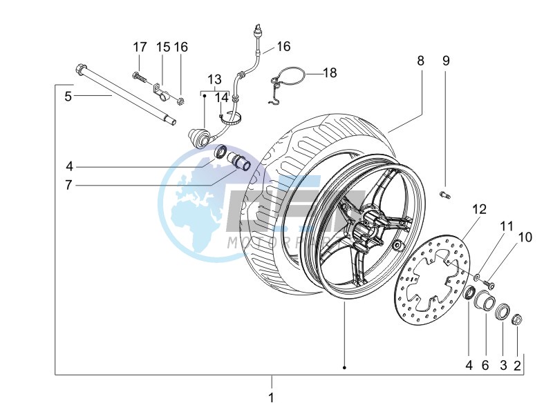 Front wheel