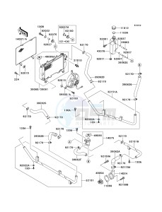 KAF 620 C [MULE 2500] (C1-C5) [MULE 2500] drawing RADIATOR