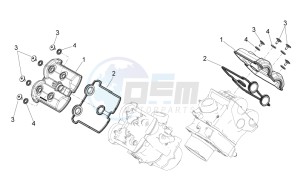 Shiver 750 (AA, JP, K, MAL, T, TW) drawing Valves cover