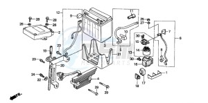 CBX750P2 drawing BATTERY