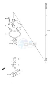 DF 200 drawing Clutch Rod