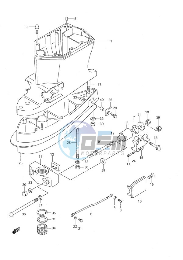 Driveshaft Housing