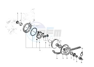 DNA 50 drawing Driving pulley