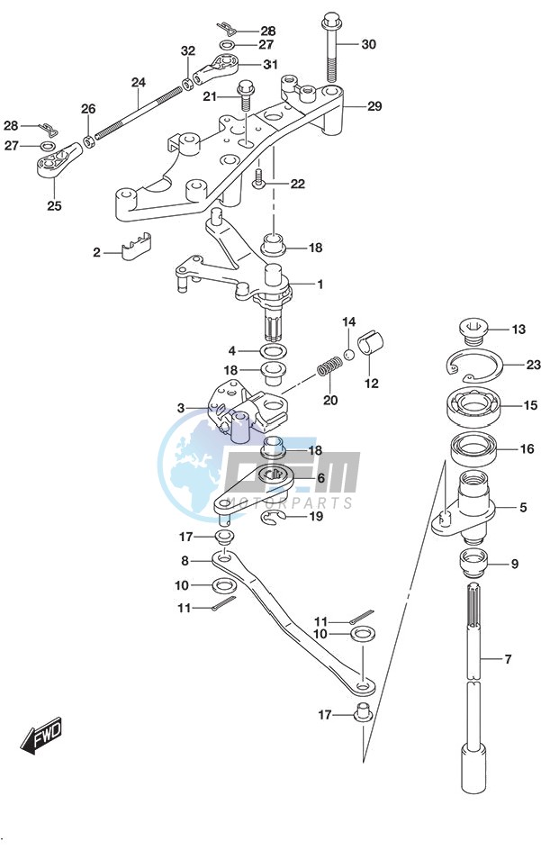 Clutch Shaft