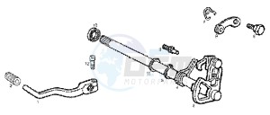 GPR 50 drawing Selector shaft